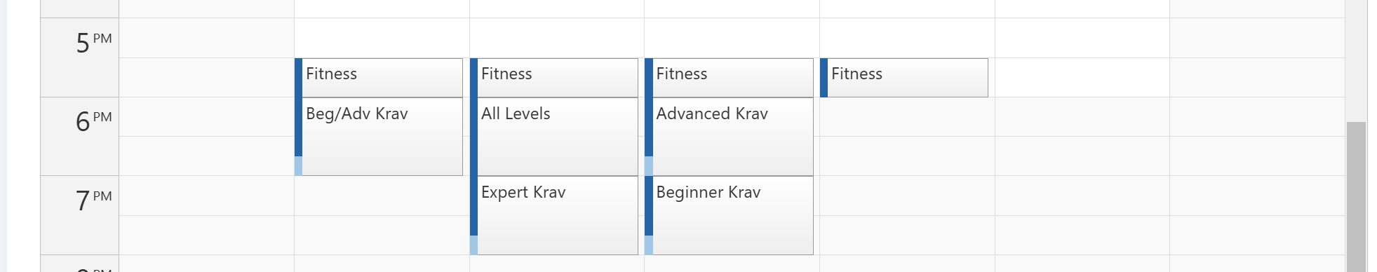 Scheduler Screenshot